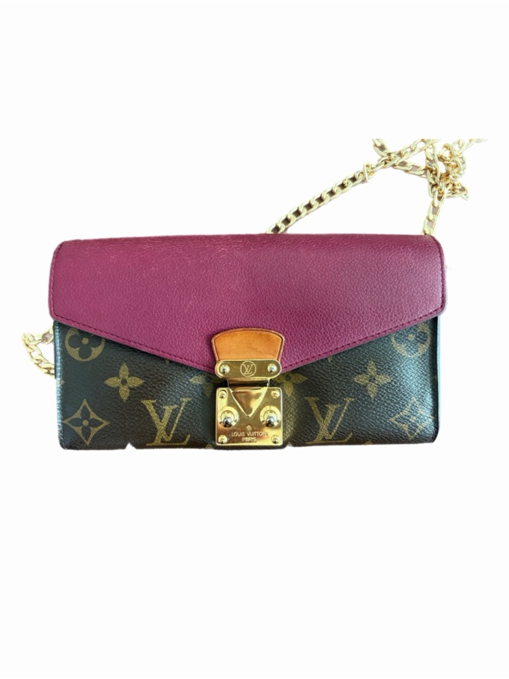 Louis Vuitton Portefeuille Pallas Aurore Monogram Authentic Very Good Condition